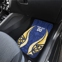 Bay of Plenty 2026 Rugby Custom Car Mats NZ Maori Silver Fern