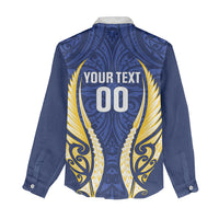 Bay of Plenty 2026 Rugby Custom Women Casual Shirt NZ Maori Silver Fern LT14 - Polynesian Pride