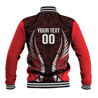Canterbury 2026 Rugby Custom Baseball Jacket NZ Maori Silver Fern LT14 - Polynesian Pride