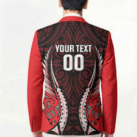 Canterbury 2026 Rugby Custom Blazer NZ Maori Silver Fern