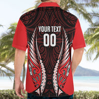 Canterbury 2026 Rugby Custom Hawaiian Shirt NZ Maori Silver Fern LT14 - Polynesian Pride
