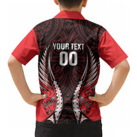 Canterbury 2026 Rugby Custom Hawaiian Shirt NZ Maori Silver Fern LT14 - Polynesian Pride