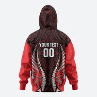 Canterbury 2026 Rugby Custom Hoodie NZ Maori Silver Fern LT14 - Polynesian Pride