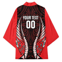 Canterbury 2026 Rugby Custom Kimono NZ Maori Silver Fern LT14 - Polynesian Pride