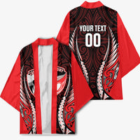 Canterbury 2026 Rugby Custom Kimono NZ Maori Silver Fern LT14 - Polynesian Pride