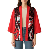 Canterbury 2026 Rugby Custom Kimono NZ Maori Silver Fern LT14 - Polynesian Pride