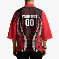 Canterbury 2026 Rugby Custom Kimono NZ Maori Silver Fern LT14 - Polynesian Pride
