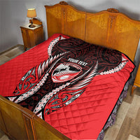 Canterbury 2026 Rugby Custom Quilt NZ Maori Silver Fern LT14 - Polynesian Pride