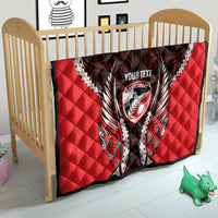 Canterbury 2026 Rugby Custom Quilt NZ Maori Silver Fern LT14 - Polynesian Pride