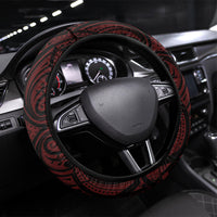 Canterbury 2026 Rugby Custom Steering Wheel Cover NZ Maori Silver Fern