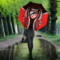 Canterbury 2026 Rugby Custom Umbrella NZ Maori Silver Fern LT14 - Polynesian Pride