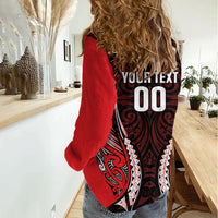 Canterbury 2026 Rugby Custom Women Casual Shirt NZ Maori Silver Fern LT14 - Polynesian Pride