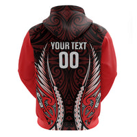 Canterbury 2026 Rugby Custom Zip Hoodie NZ Maori Silver Fern LT14 - Polynesian Pride