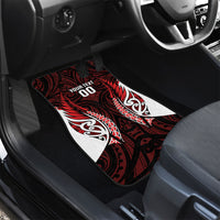 Counties Manukau 2026 Rugby Custom Car Mats NZ Maori Silver Fern