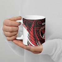 Counties Manukau 2026 Rugby Custom Ceramic Mug NZ Maori Silver Fern