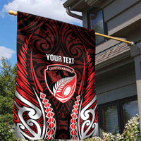 Counties Manukau 2026 Rugby Custom Garden Flag NZ Maori Silver Fern