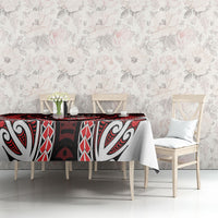 Counties Manukau 2026 Rugby Custom Tablecloth NZ Maori Silver Fern