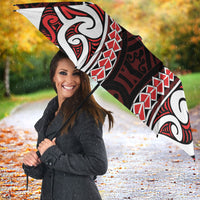 Counties Manukau 2026 Rugby Custom Umbrella NZ Maori Silver Fern
