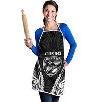 Hawke's Bay 2026 Rugby Custom Apron NZ Maori Silver Fern LT14 - Polynesian Pride