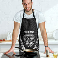 Hawke's Bay 2026 Rugby Custom Apron NZ Maori Silver Fern LT14 - Polynesian Pride