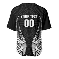 Hawke's Bay 2026 Rugby Custom Baseball Jersey NZ Maori Silver Fern