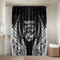 Hawke's Bay 2026 Rugby Custom Bathroom Set NZ Maori Silver Fern