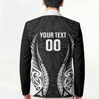 Hawke's Bay 2026 Rugby Custom Blazer NZ Maori Silver Fern LT14 - Polynesian Pride