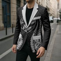 Hawke's Bay 2026 Rugby Custom Blazer NZ Maori Silver Fern LT14 - Polynesian Pride