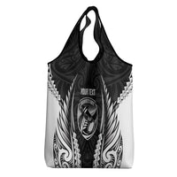 Hawke's Bay 2026 Rugby Custom Grocery Bag NZ Maori Silver Fern