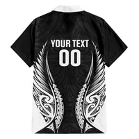 Hawke's Bay 2026 Rugby Custom Hawaiian Shirt NZ Maori Silver Fern LT14 - Polynesian Pride