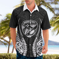 Hawke's Bay 2026 Rugby Custom Hawaiian Shirt NZ Maori Silver Fern LT14 - Polynesian Pride