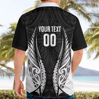 Hawke's Bay 2026 Rugby Custom Hawaiian Shirt NZ Maori Silver Fern LT14 - Polynesian Pride