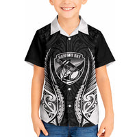 Hawke's Bay 2026 Rugby Custom Hawaiian Shirt NZ Maori Silver Fern LT14 - Polynesian Pride