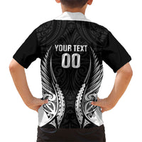 Hawke's Bay 2026 Rugby Custom Hawaiian Shirt NZ Maori Silver Fern LT14 - Polynesian Pride