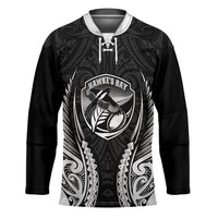 Hawke's Bay 2026 Rugby Custom Hockey Jersey NZ Maori Silver Fern