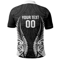 Hawke's Bay 2026 Rugby Custom Polo Shirt NZ Maori Silver Fern LT14 - Polynesian Pride