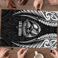 Hawke's Bay 2026 Rugby Custom Puzzle NZ Maori Silver Fern