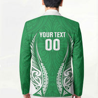 Manawatu 2026 Rugby Custom Blazer NZ Maori Silver Fern LT14 - Polynesian Pride