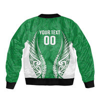 Manawatu 2026 Rugby Custom Bomber Jacket NZ Maori Silver Fern LT14 - Polynesian Pride