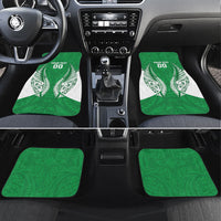 Manawatu 2026 Rugby Custom Car Mats NZ Maori Silver Fern
