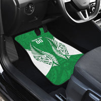 Manawatu 2026 Rugby Custom Car Mats NZ Maori Silver Fern