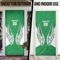 Manawatu 2026 Rugby Custom Door Cover NZ Maori Silver Fern