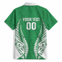 Manawatu 2026 Rugby Custom Hawaiian Shirt NZ Maori Silver Fern LT14 - Polynesian Pride
