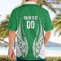 Manawatu 2026 Rugby Custom Hawaiian Shirt NZ Maori Silver Fern LT14 - Polynesian Pride