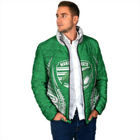 Manawatu 2026 Rugby Custom Padded Jacket NZ Maori Silver Fern LT14 - Polynesian Pride