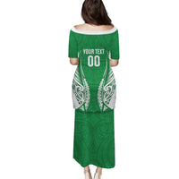 Manawatu 2026 Rugby Custom Puletasi NZ Maori Silver Fern LT14 - Polynesian Pride