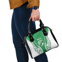 Manawatu 2026 Rugby Custom Shoulder Handbag NZ Maori Silver Fern