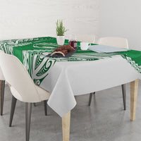 Manawatu 2026 Rugby Custom Tablecloth NZ Maori Silver Fern LT14 - Polynesian Pride
