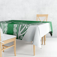 Manawatu 2026 Rugby Custom Tablecloth NZ Maori Silver Fern LT14 - Polynesian Pride