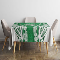 Manawatu 2026 Rugby Custom Tablecloth NZ Maori Silver Fern LT14 - Polynesian Pride